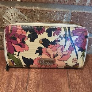 Sakroots zip around wallet.